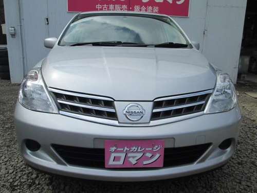 日産 ティーダ 1 5 15m シルバー ハッチバック オートガレージロマン 名取の日産の中古車 ジモティー