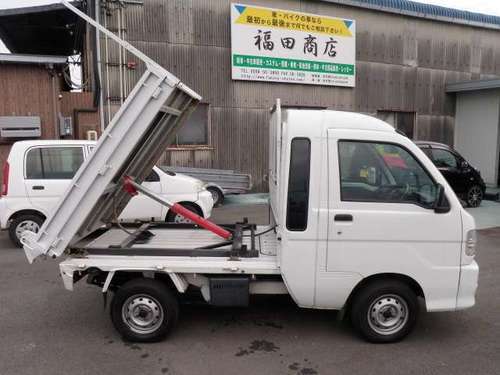 ダイハツ ハイゼットトラック 660ジャンボ4wdダンプ ホワイト トラック軽自動車 福田商店 松阪のダイハツの中古車 ジモティー