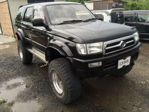 トヨタ ハイラックスサーフ 2 7 Ssr X リミテッド 4wdリフトアップ ブラック クロカン ｓｕｖ シャイナー 弘前のトヨタの中古車 ジモティー