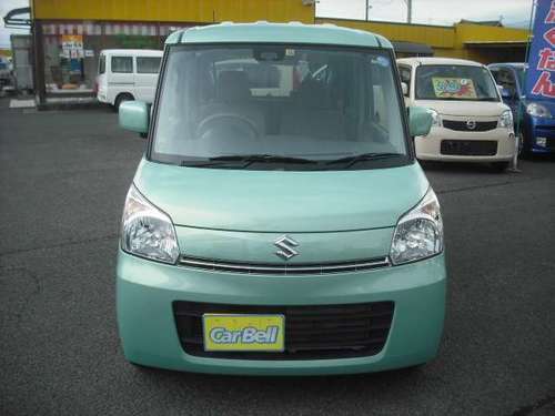 スズキ スペーシア 660 X レーダーブレーキサポート装着車 ライトグリーン ハッチバック軽自動車 カーセンターふくなん 福島のスズキ の中古車 ジモティー