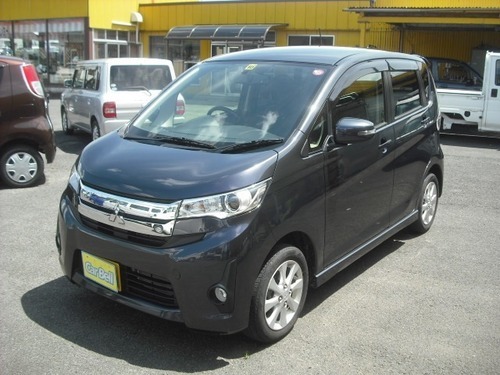 三菱 Ekカスタム 660 G パープル ハッチバック軽自動車 カーセンターふくなん 福島の三菱の中古車 ジモティー