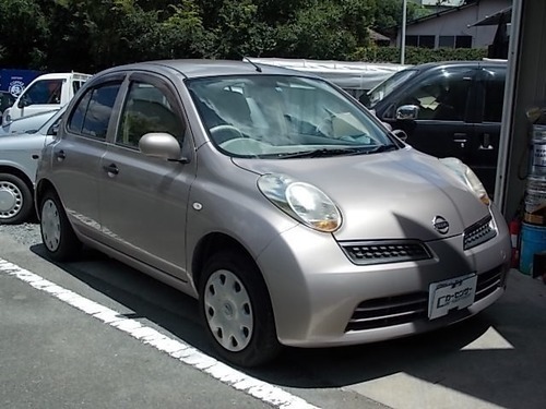 日産 マーチ 1 2 12s ピンクシルバー ハッチバック ａｕｔｏ ｃｒａｆｔ 熊本のマーチの中古車 ジモティー