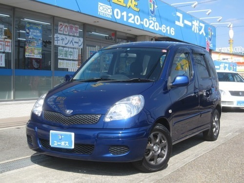 トヨタ ファンカーゴ 1 3 X ペアベンチバージョン純cdmd メタリックブルー ハッチバック ユーポス岩出店 岩出のトヨタの中古車 ジモティー