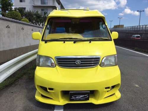 トヨタ ハイエース 3 0 クルージングキャビンs ディーゼルターボバニングキャンピング車 イエロー ミニバン セカンドハウス 太宰府のハイエースの中古車 ジモティー