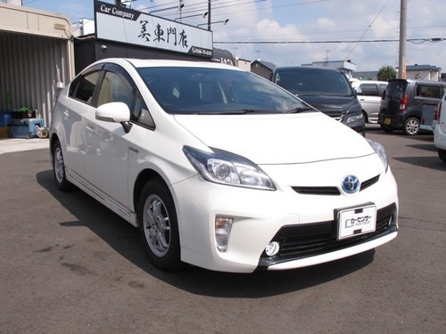 トヨタ プリウス 1 8 S後期型 走行8万km パールホワイト ハッチバック カーカンパニー美車門 旭川のプリウスの中古車 ジモティー