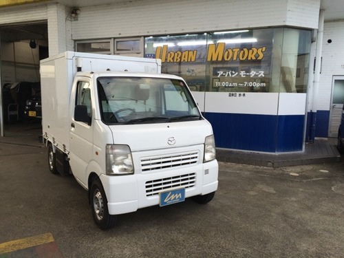 マツダ スクラムトラック 冷蔵冷凍車 ホワイト トラック軽自動車 アーバンモータース 那珂のマツダの中古車 ジモティー