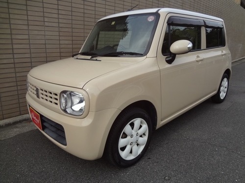 スズキ アルトラパン 660 Xホワイトルーフナビ地デジキーフリー ミルクティベージュホワイトツートン ハッチバック軽自動車 フリートウッド 広島のアルトラパンの中古車 ジモティー