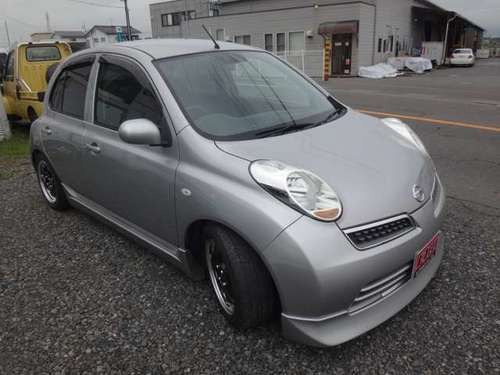 日産 マーチ 1 2 12s車高調 社外エアロ 15incaw シルバー ハッチバック オートウイン 松本のその他の中古車 ジモティー