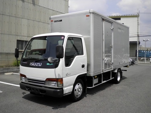 いすゞ エルフバン 2トンロングアルミバン左サイドドア ホワイト トラック センショウ 京都のその他の中古車 ジモティー
