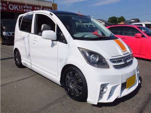 ダイハツ ムーヴ 660カスタム 4名エアロ エアサス Ssr17aw ホワイトii ハッチバック軽自動車 ｋｃ ｓｔｙｌｅ 三養基のムーヴの 中古車 ジモティー