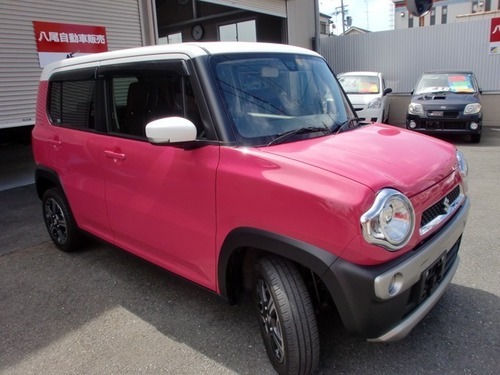 スズキ ハスラー 660 Xターボetc 車検h29年4月 ピンク クロカン ｓｕｖ軽自動車 Yao Ji 八尾のスズキの中古車 ジモティー
