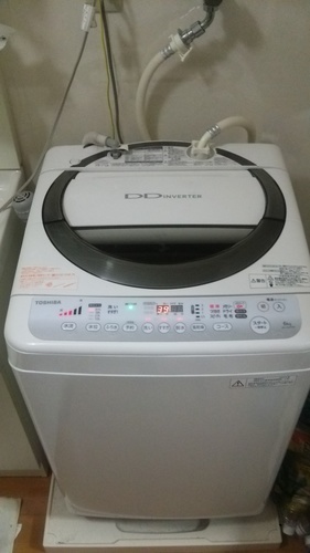 TOSHIBA製 2年前購入洗濯機