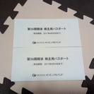  【送料無料】2017年6月期限　ディズニーリゾート株主優待券2枚セット