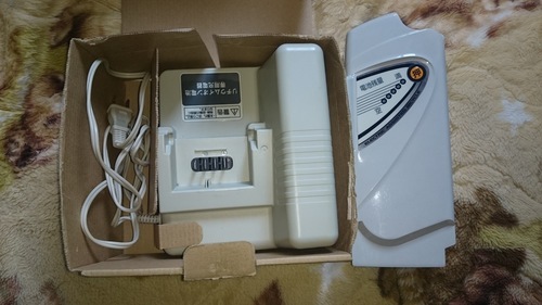 パナソニック電動アシスト自転車のパッテリーと充電器のセット（中古）2013年製　7割以上充電能力残　5A