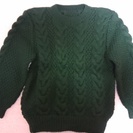 毛糸のセーター(手編み)