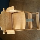 アンパンマン 木製ハイチェア ベビーチェア 食事 椅子 
