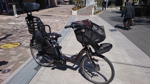 電動自転車  子供   ３人乗り ヤマハ PAS  2014