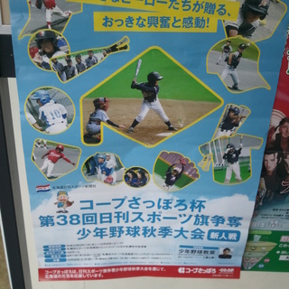 白熱する闘い！スポーツ旗争奪少年野球秋季大会の画像