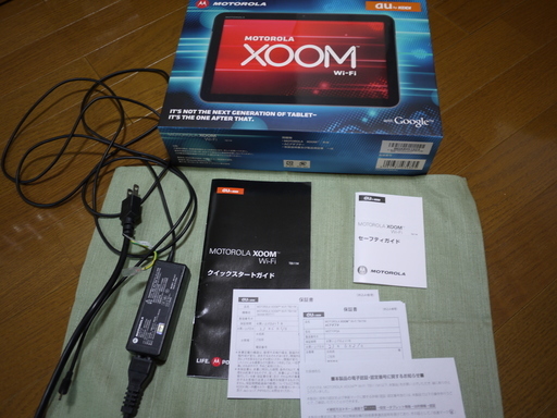 [Androidタブレット]Motorola XOOM 32GB（美品）