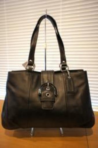 COACH(コーチ)F18751 ソーホー レザー EW トート ブラック　新品未使用