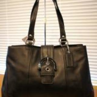 COACH(コーチ)F18751 ソーホー レザー EW トート ブラック　新品未使用