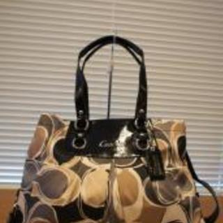 COACH(コーチ)F17644 アシュリー スカーフプ リント キャリーオール 新品未使用