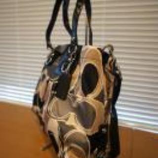 COACH(コーチ)F17644 アシュリー スカーフプ リント キャリーオール 新品未使用