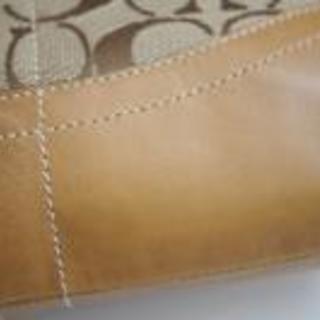 COACH(コーチ)3574　シグネチャー ショルダーバッグ キャンバス 　中古　ランク「A」　美品