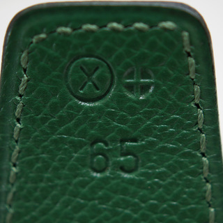 HERMES(エルメス)コンスタンスベルト　赤(レッド)×緑(グリーン)　#65　中古　ランク「A」