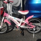 子供自転車　１６インチ　ピンク