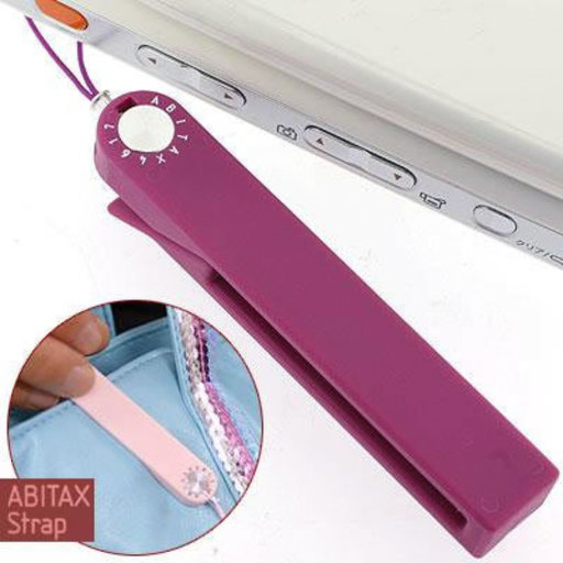 南青山ABITAX4617 クリップ携帯ストラップ VELVET【ホワイトデーラッピング対象商品】
