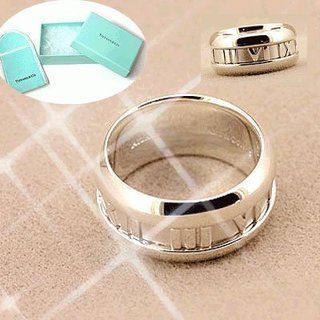 TIFFANY&CO]ティファニー NEWアトラスリング US6号日本サイズ