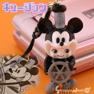 ディズニーキュージョン根付ストラップ第2弾(ミッキーマウス/蒸気...