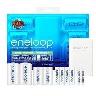 【送料無料】[新エネループ/eneloop]充電器-単3形4本+...