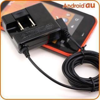 Android au IS03対応 microUSB端子 携帯電...