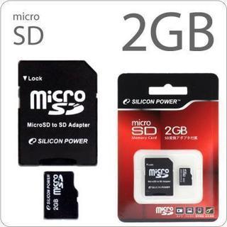 シリコンパワー microSDカード(2GB)