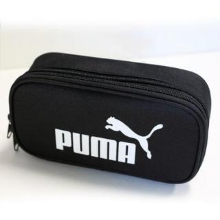 PUMA フロントファスナー多機能ケース　642PMBK