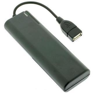 USBコネクタ付き電池式充電器 ブラック