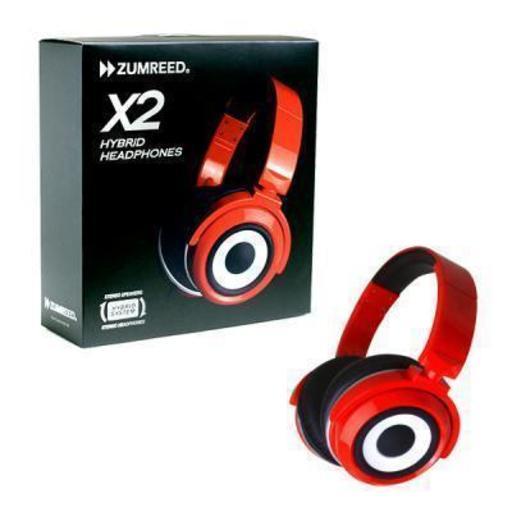 ZHP-015 X2 Hybrid Headphones X2ハイブリッドヘッドホン(レッド)