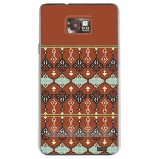 [予約][docomo GALAXY S II SC-02C専用] プリントケース クリアベース(ペルシャ) [納期約4週間前後]【SECOND SKIN/セカンドスキン】