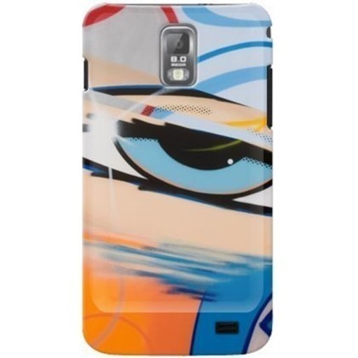 [予約][docomo GALAXY S II LTE SC-03D専用] 全面プリントケース(CRASH「Untitled」)[納期約4週間前後]【SECOND SKIN/セカンドスキン】