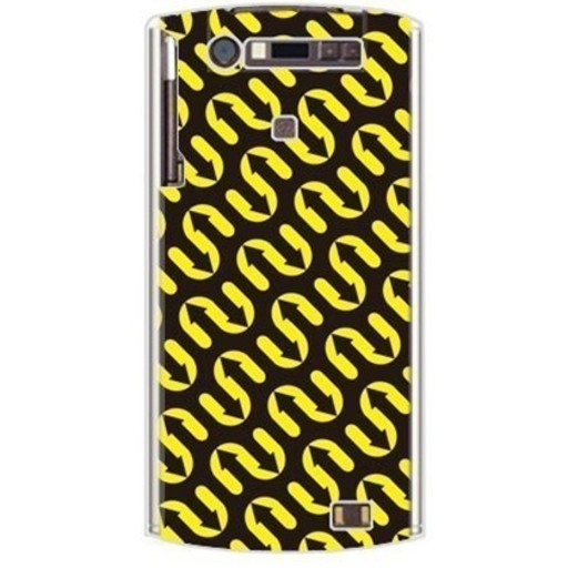 [予約][docomo MEDIAS WP N-06C専用] プリントケース クリアベース(Arrow/ブラック)[納期約4週間前後]【SECOND SKIN/セカンドスキン】