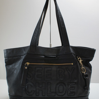 see by chloe(シーバイクロエ) レザーショルダー トートバッグ 中古  