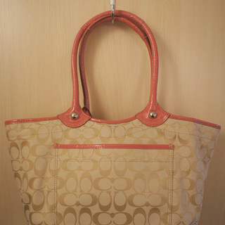 【終了】COACH(コーチ)F16276 シグネチャー ブリカー フローラル トートバッグ　新品未使用