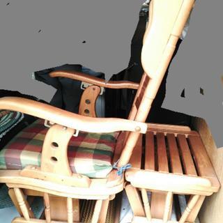 揺り椅子☆短期間使用☆価格交渉可能★ロッキングチェアイス椅子