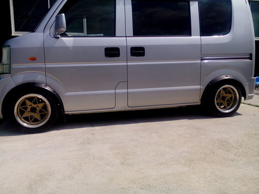 やんちゃな旧車スタイルエブリイバン車検31年1月 Kent いなべのエブリイの中古車 ジモティー