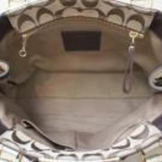 【終了】COACH(コーチ)F13065 　バッグ　ハンプトンズ　SIGキャリーオール　新品未使用