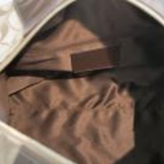 【終了】COACH(コーチ)F15440　バッグ　アシュレイ シグネチャー サテンサッチェル　新品未使用