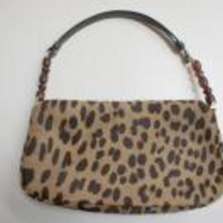 Christian Dior(ディオール)マリスパール　ハラコショルダーバッグ　中古ランク「A」