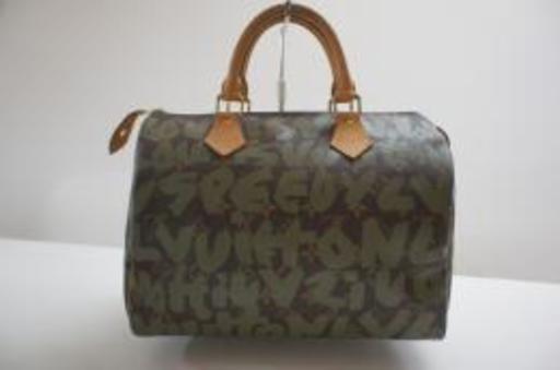 LOUIS VUITTON(ヴィトン)M92194 グラフィティー　スピーディ　30cm　中古「B」